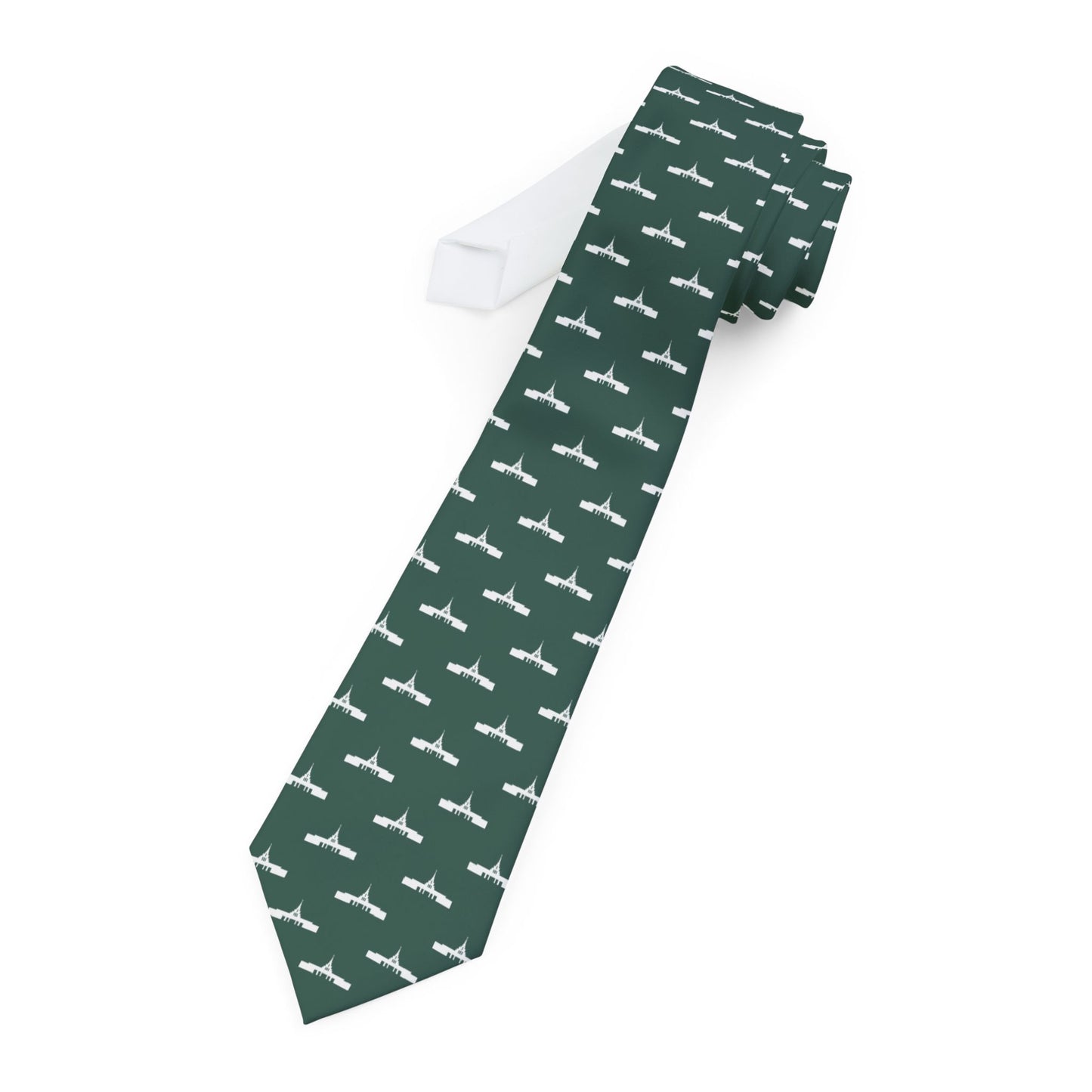 Phoenix Arizona Temple Tie - Dark Green