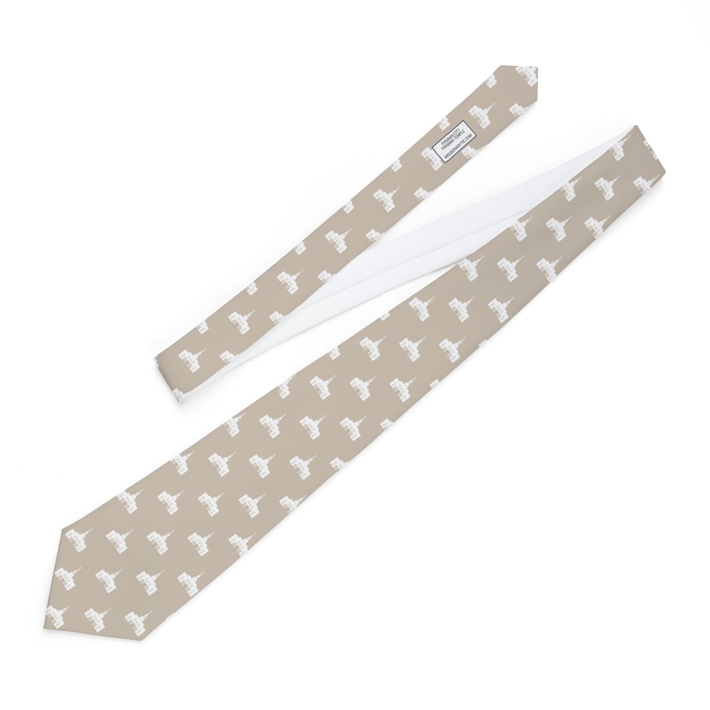 Panama City Panama Temple Tie - Beige