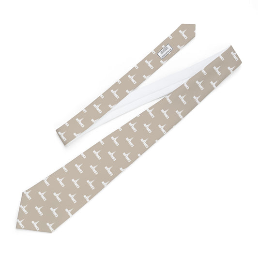 San Antonio Texas Temple Tie - Beige