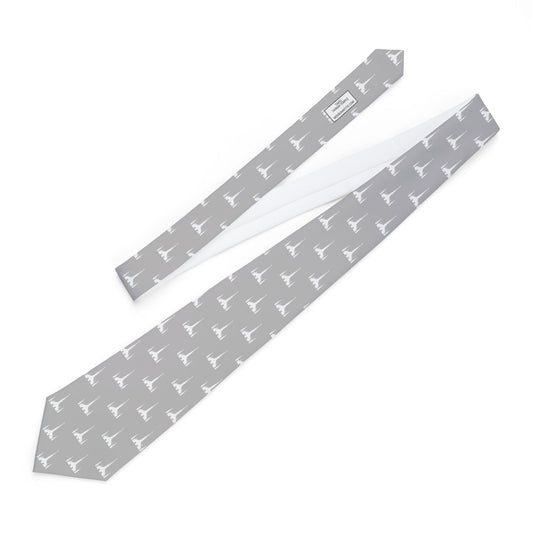 Taipei Taiwan Temple Tie - Grey