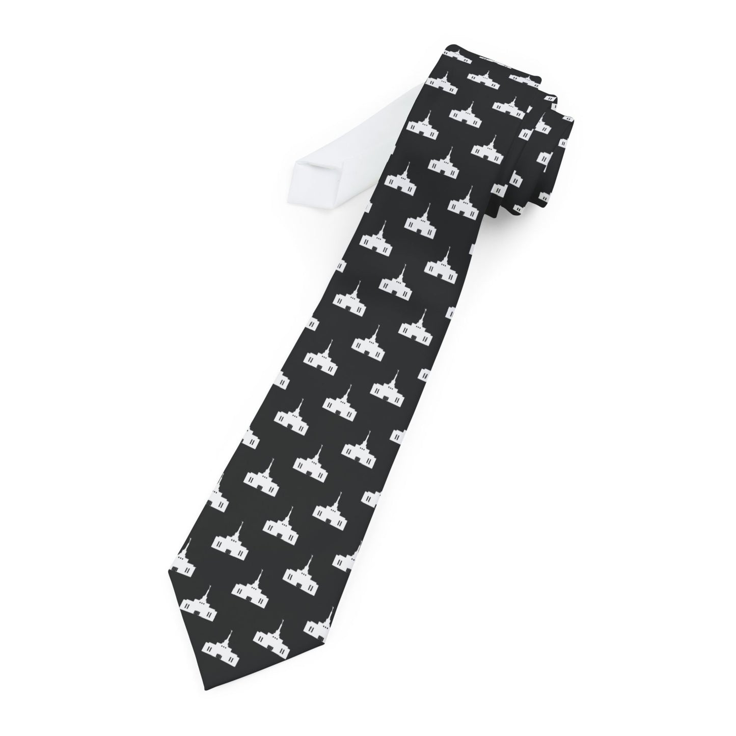 Caracas Venezuela Temple Tie - Black