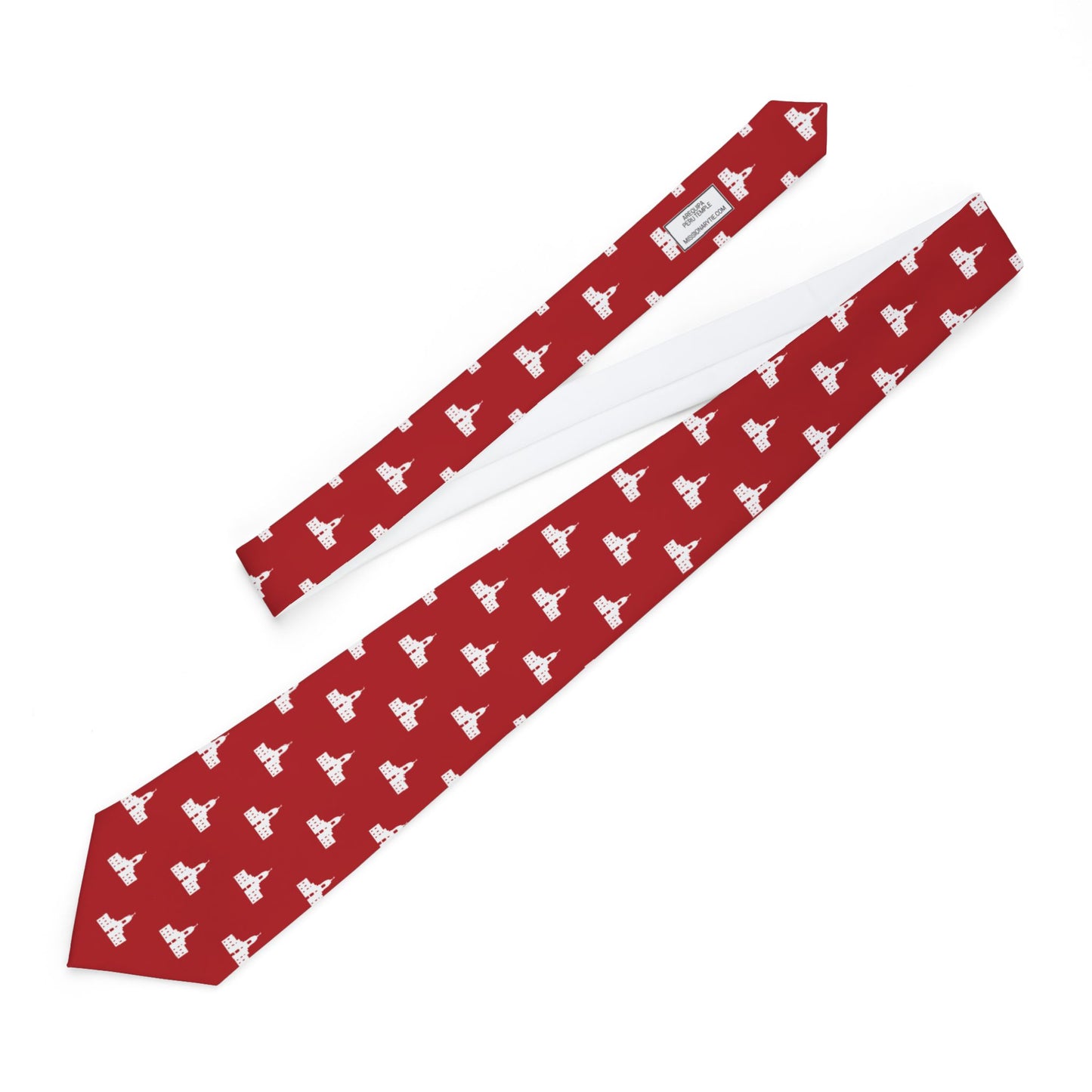 Arequipa Peru Temple Tie - Red