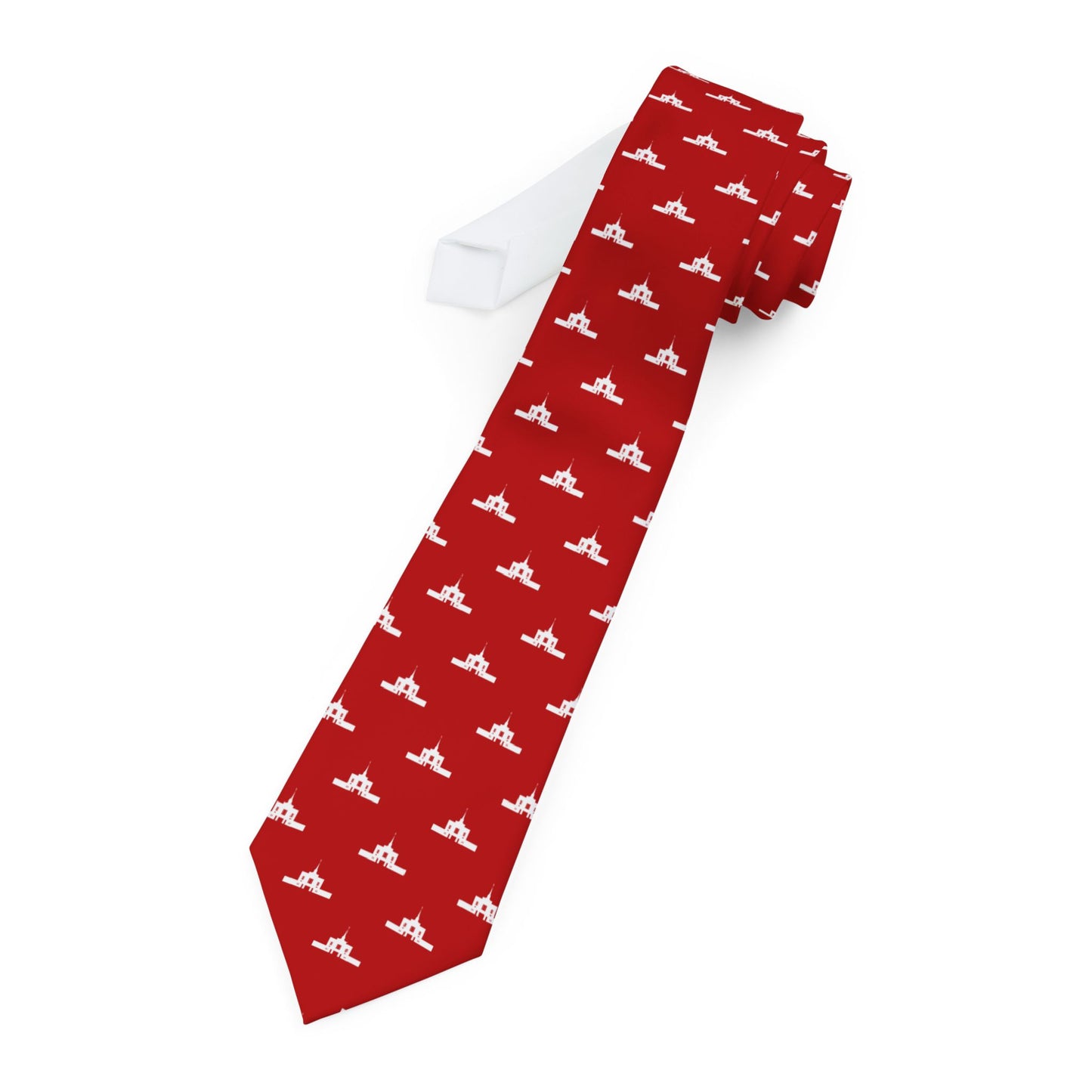 Ogden Utah Temple Tie - Red