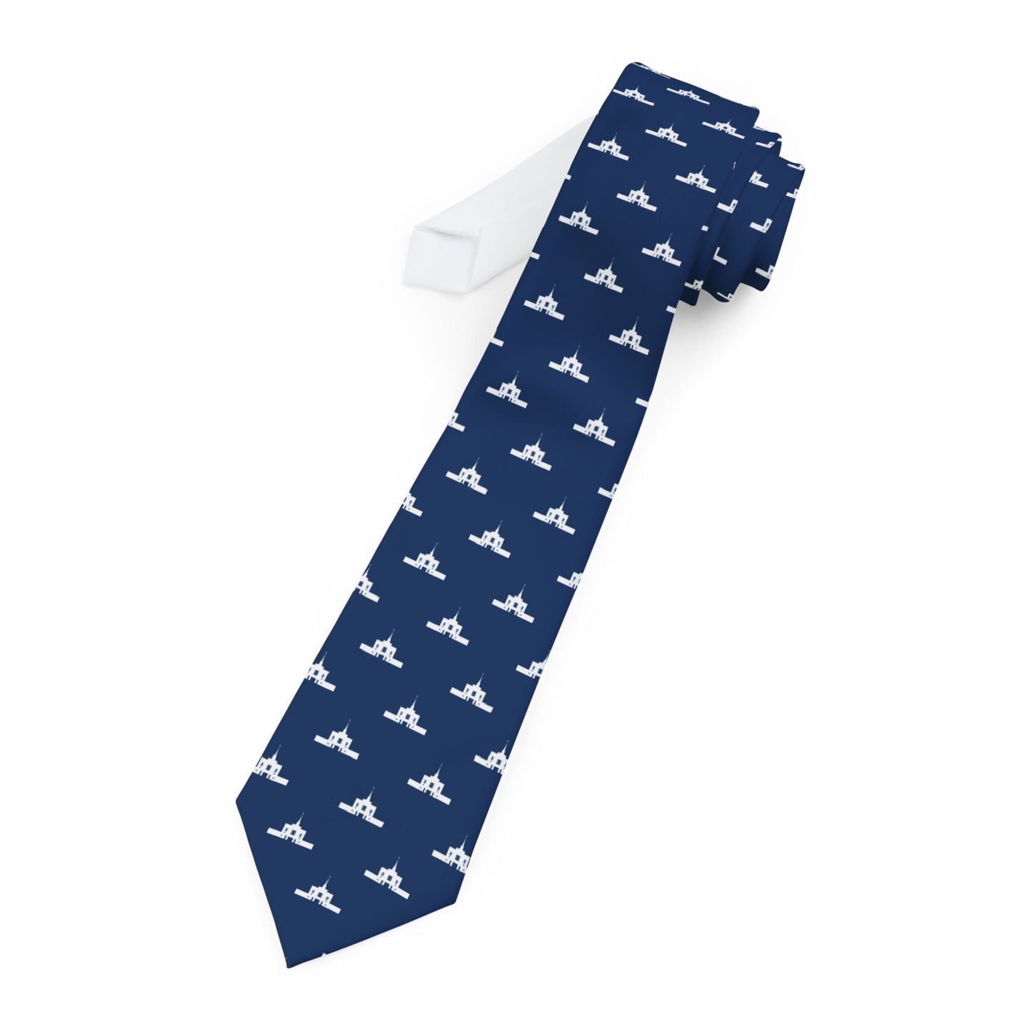 Ogden Utah Temple Tie - Dark Blue