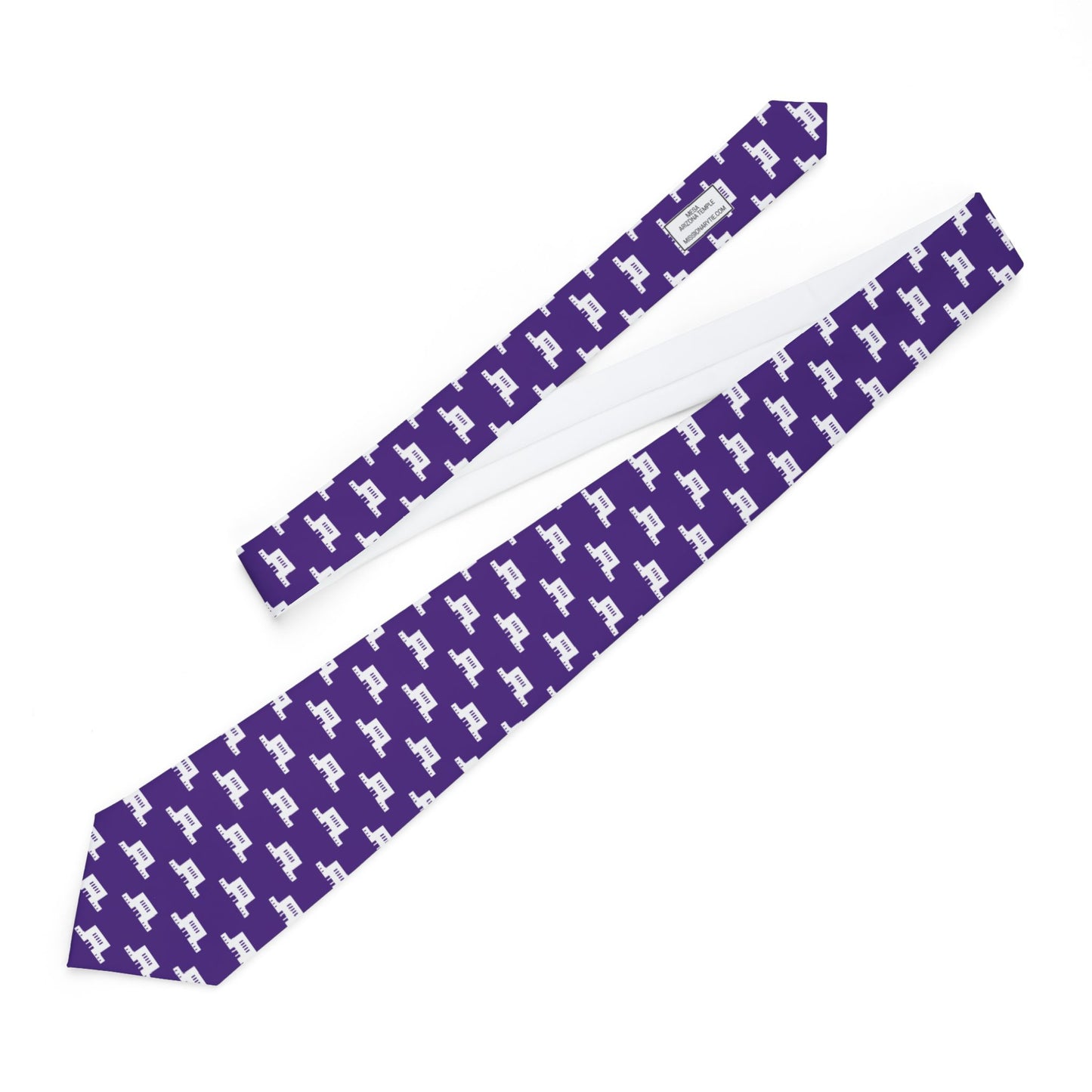 Mesa Arizona Temple Tie - Purple