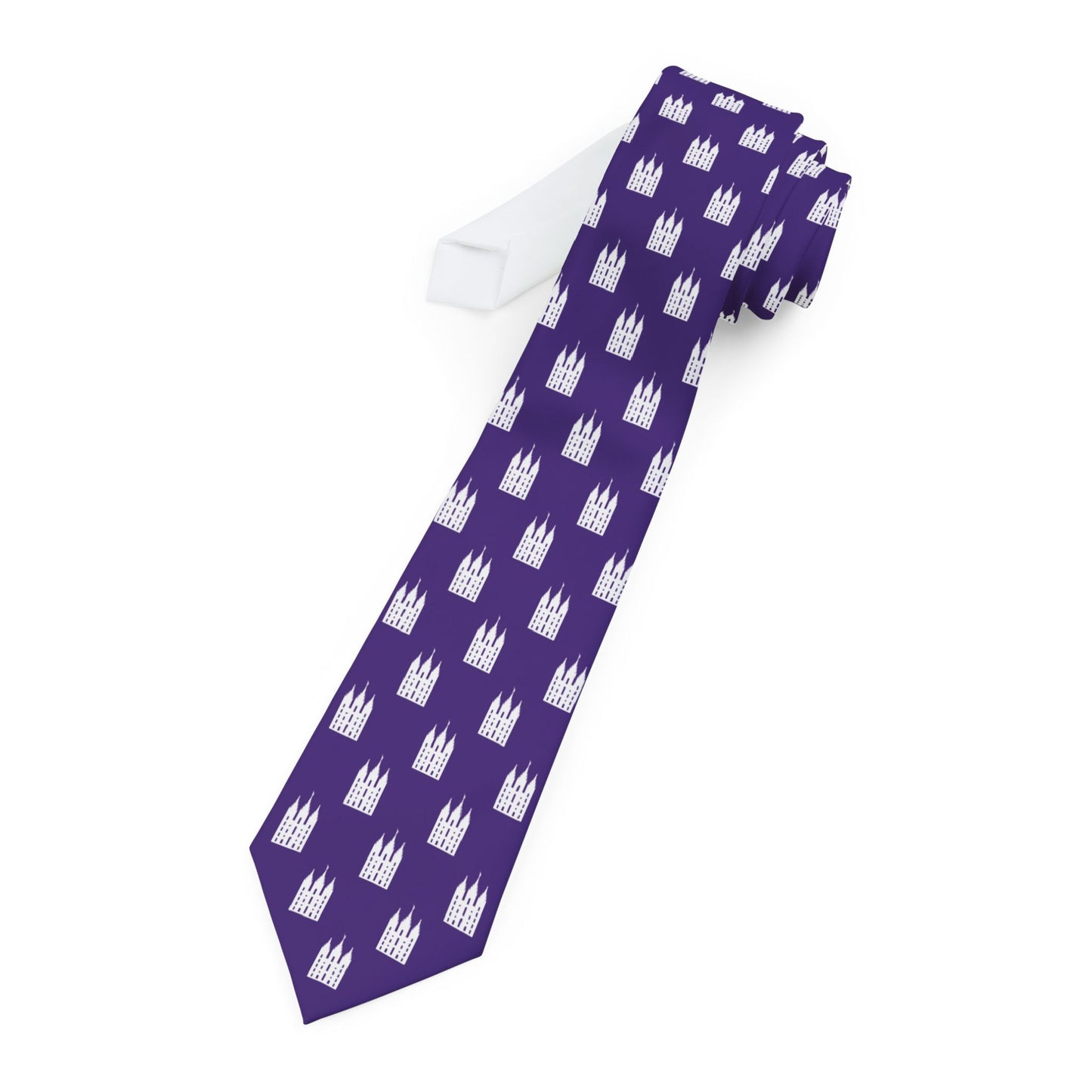 Salt Lake Temple Tie - Purple