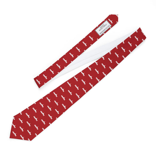 Oaxaca Mexico Temple Tie - Red