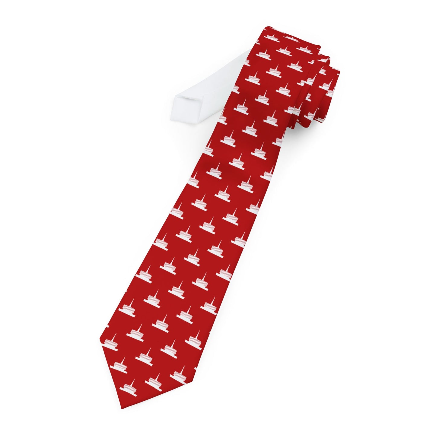 Provo Utah Temple Tie - Red