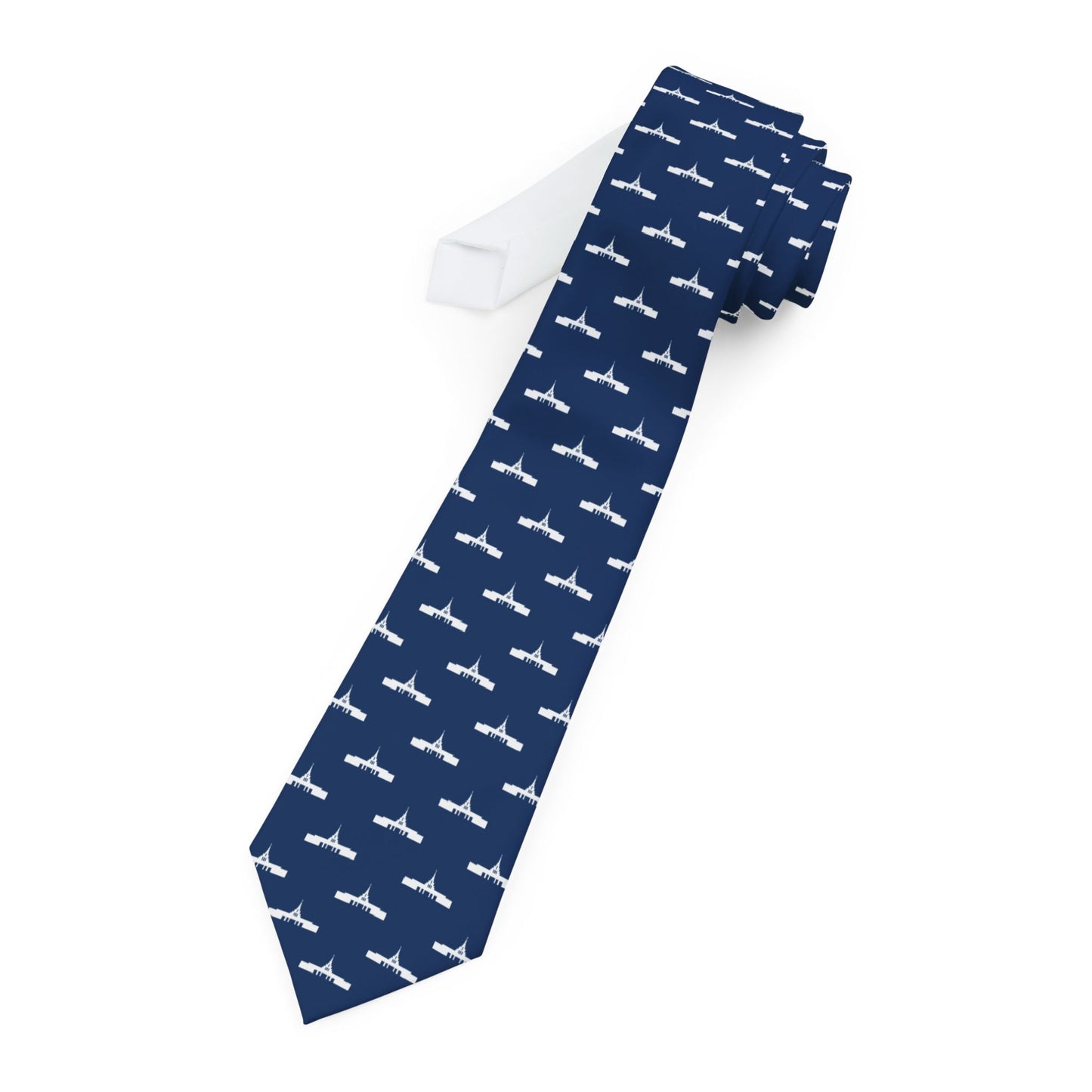 Phoenix Arizona Temple Tie - Dark Blue