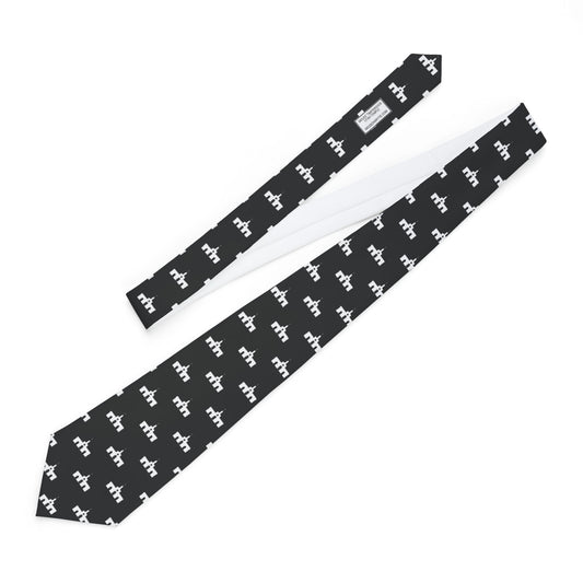 Mount Timpanogos Utah Temple Tie - Black