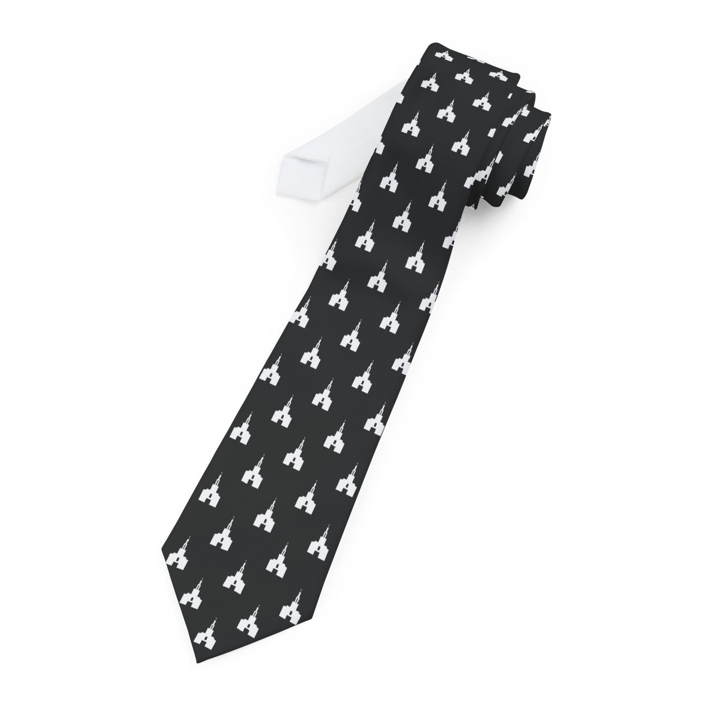 Santo Domingo Dominican Republic Temple Tie - Black