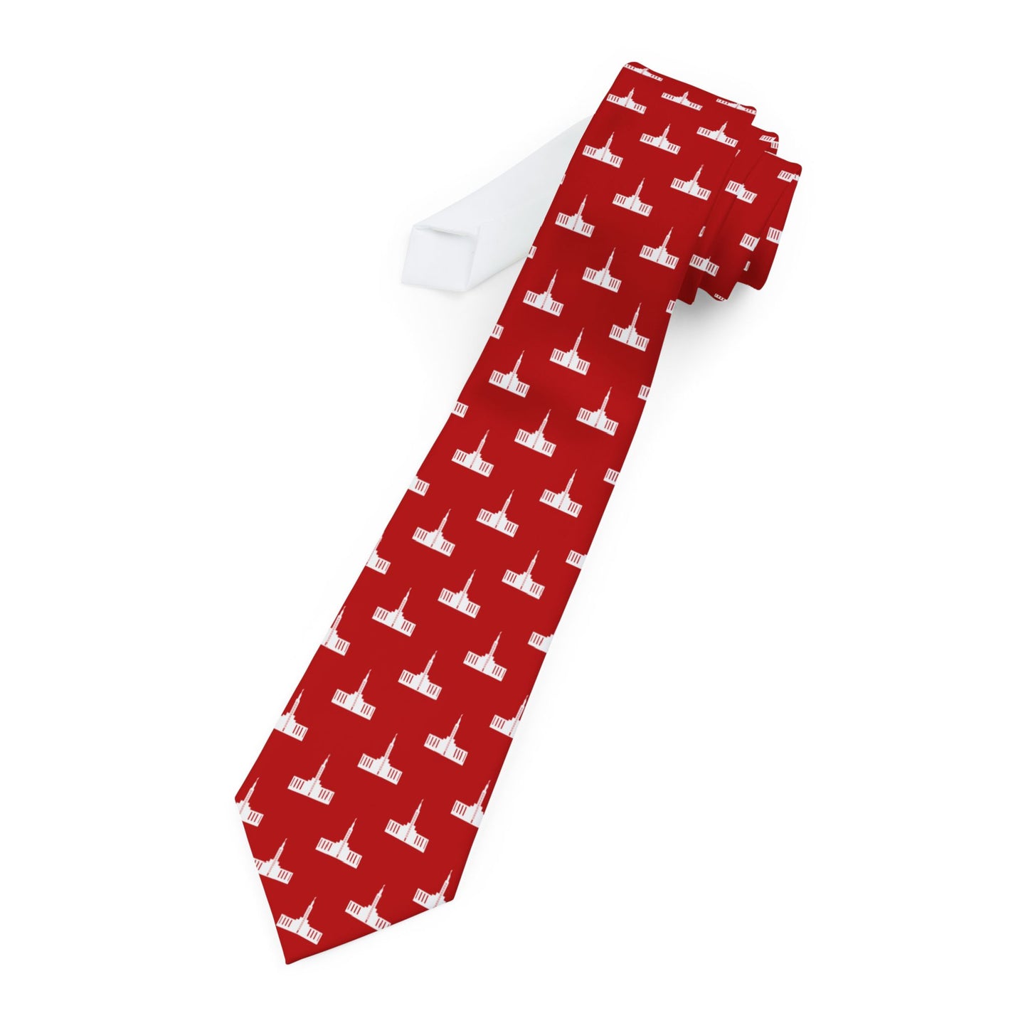 Los Angeles California Temple Tie - Red