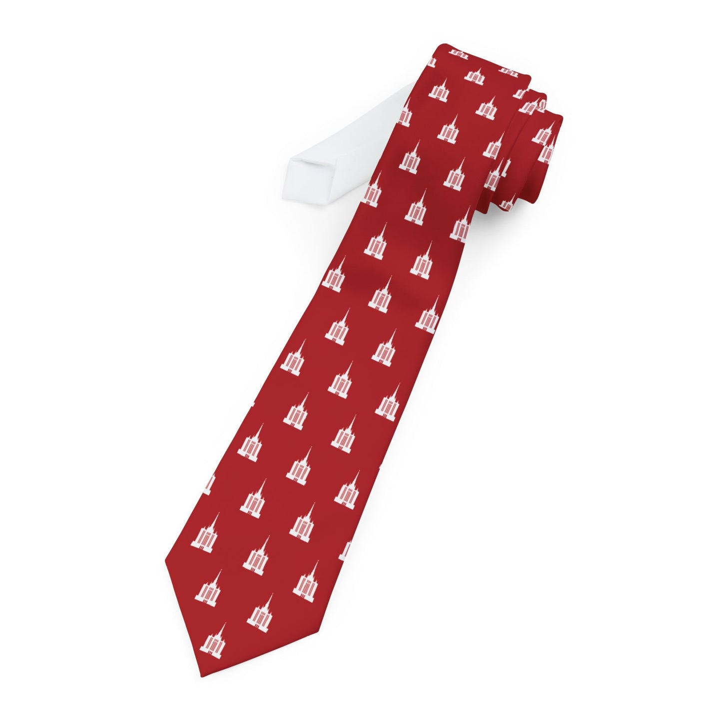 Bangkok Thailand Temple Tie - Red