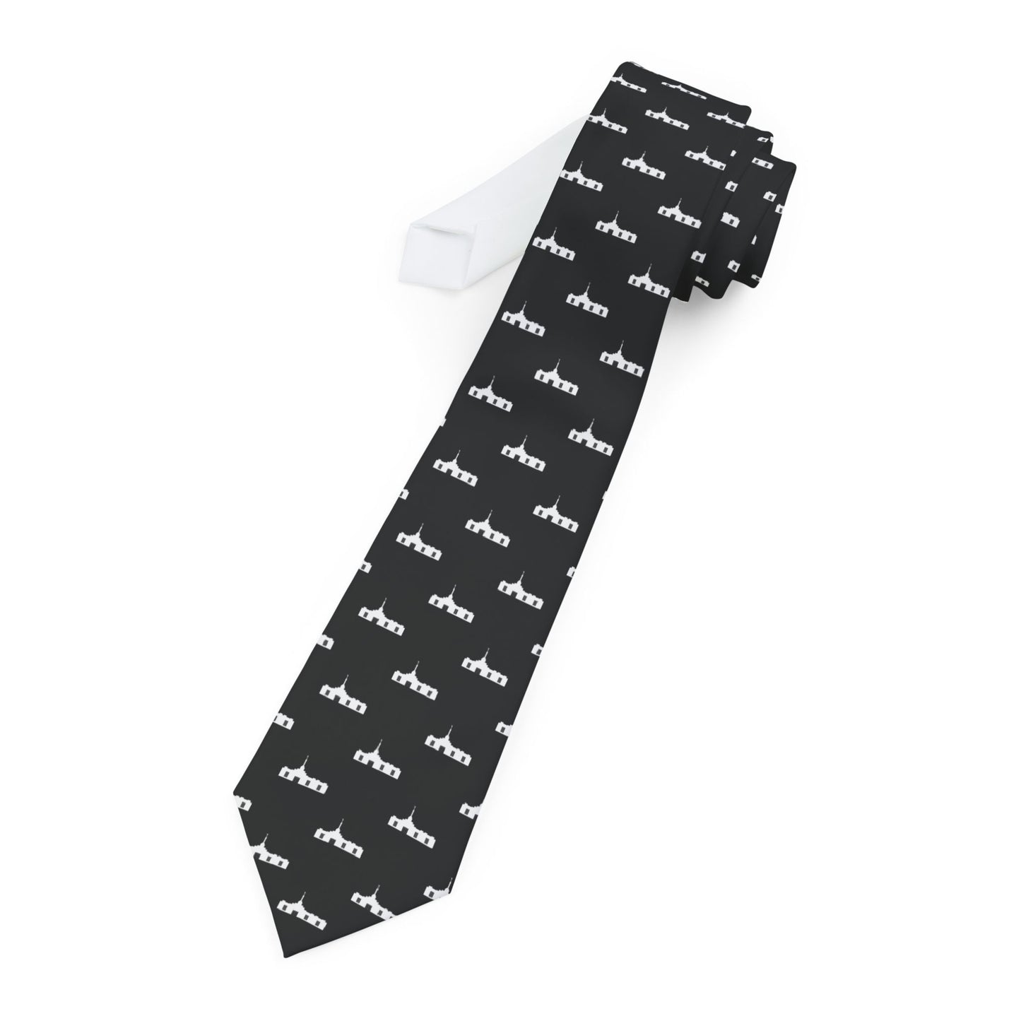 Asunción Paraguay Temple Tie - Black