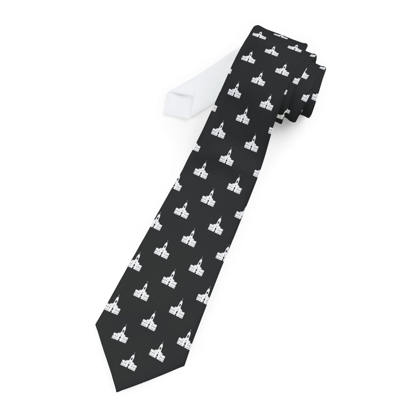 Arequipa Peru Temple Tie - Black