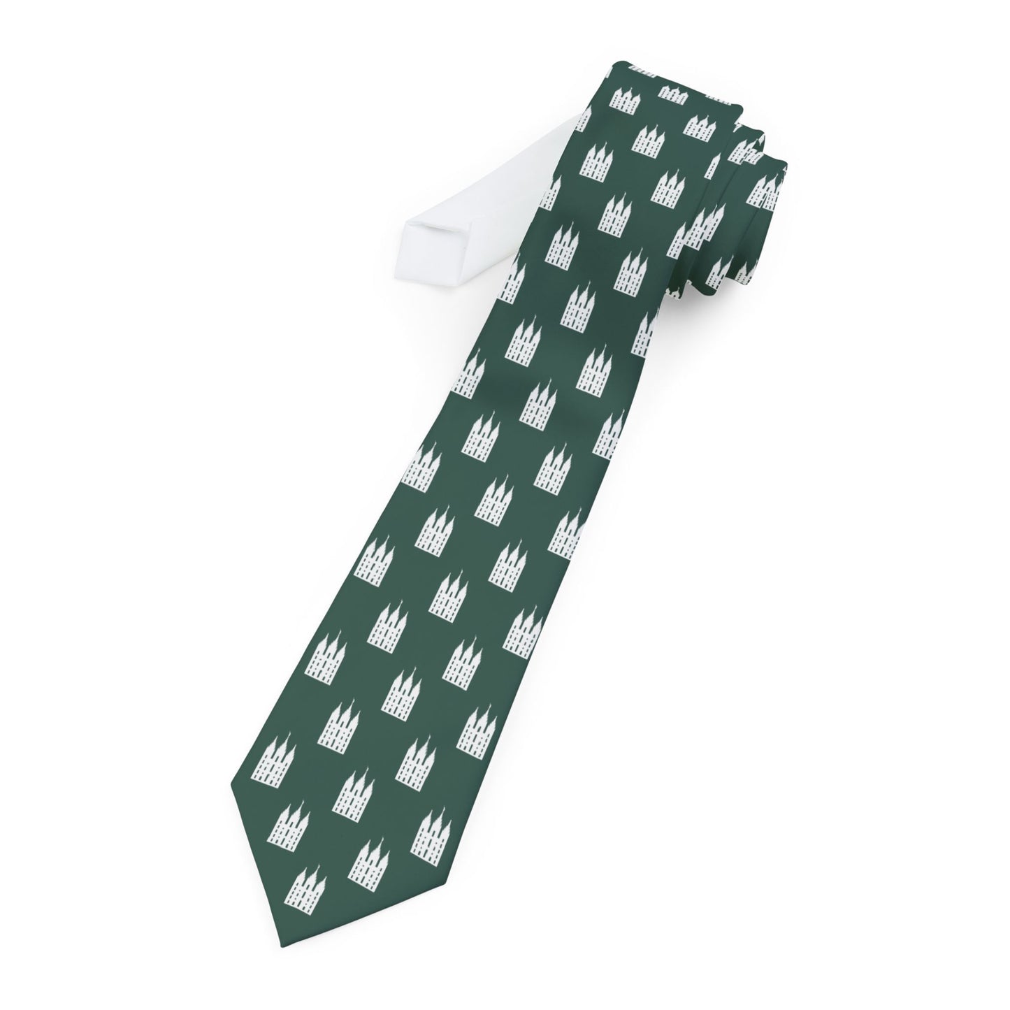 Salt Lake Temple Tie - Dark Green