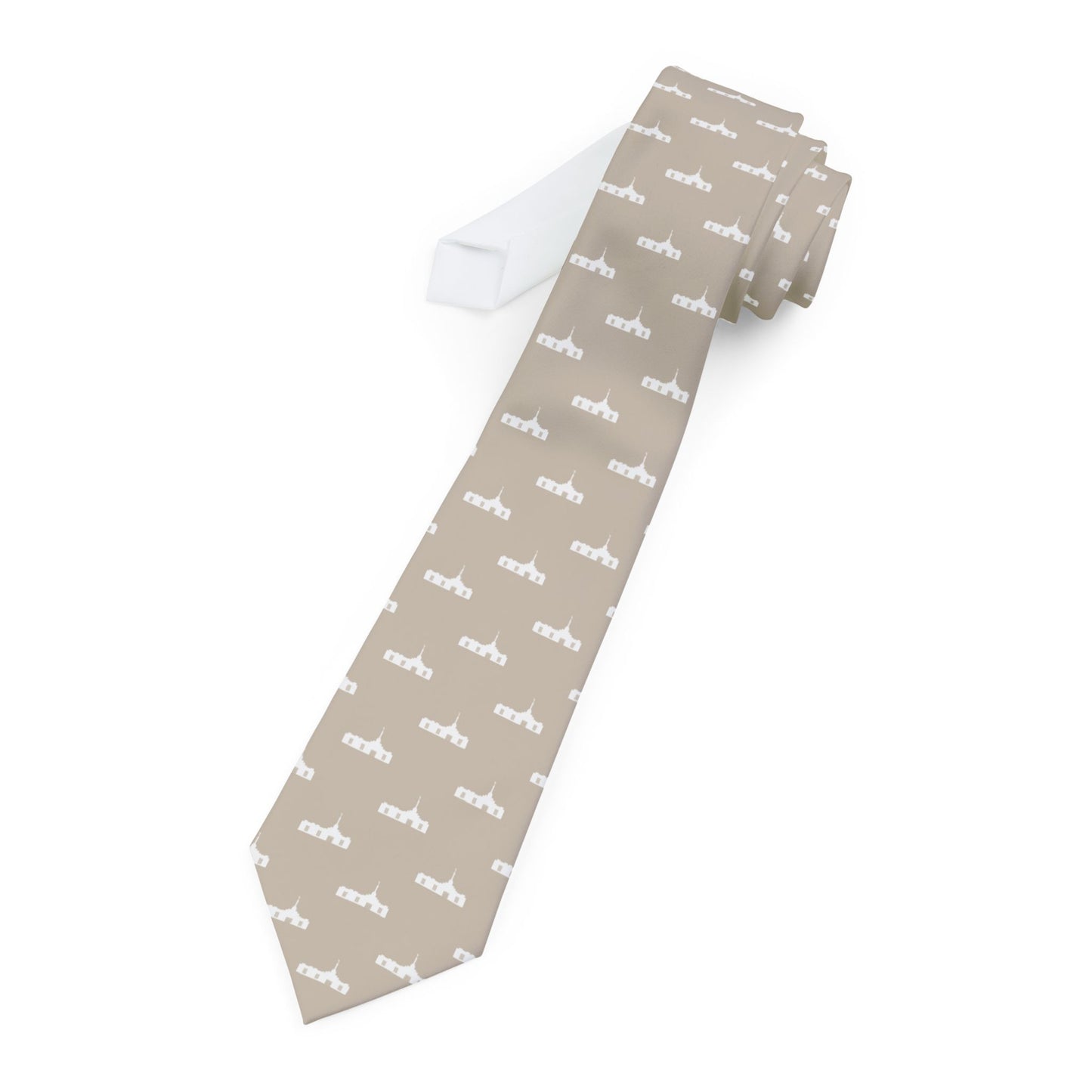 Ciudad Juárez Temple Tie - Beige