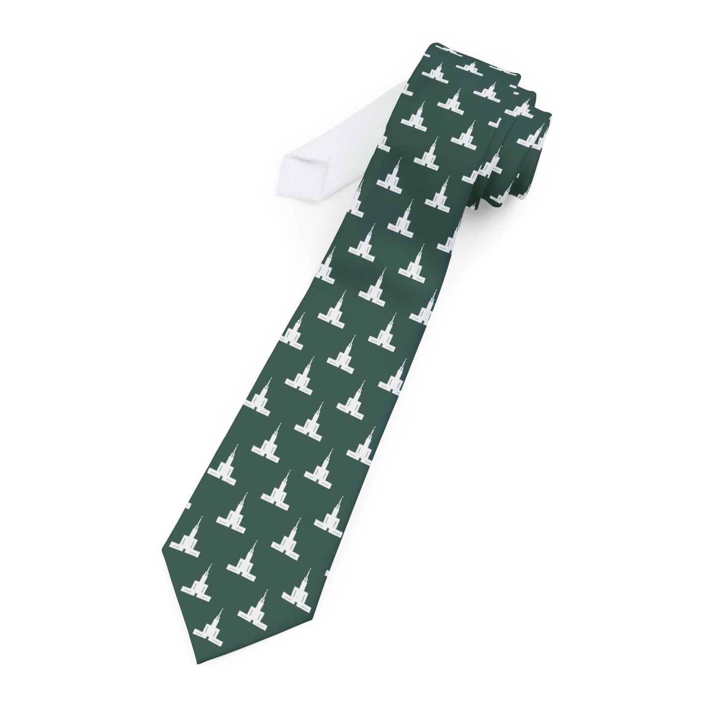 Bern Switzerland Temple Tie - Dark Green