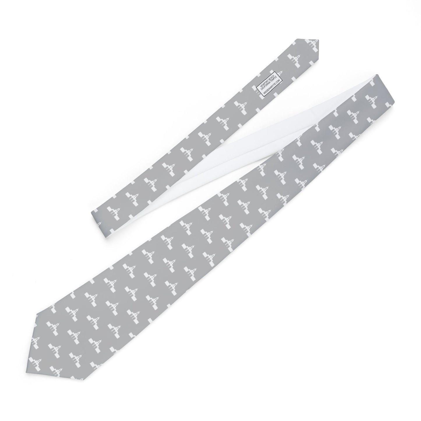 Newport Beach California Temple Tie - Grey